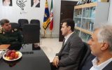 دیدار رئیس فدراسیون جودو با فرمانده سپاه فتح دیدار رئیس فدراسیون جودو با فرمانده سپاه فتح